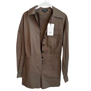 $375 Women’s Theory Cargo Romper NWT
